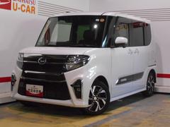 タントカスタムＸスタイルセレクション　純正ナビ　ドラレコ　装着２０２１年モデル　ダイハツ純正９インチメモリーナビ　ドライブレコーダー　パノラマモニター　ＴＶコントロールキット　装着　ノーマルタイヤ４本新品