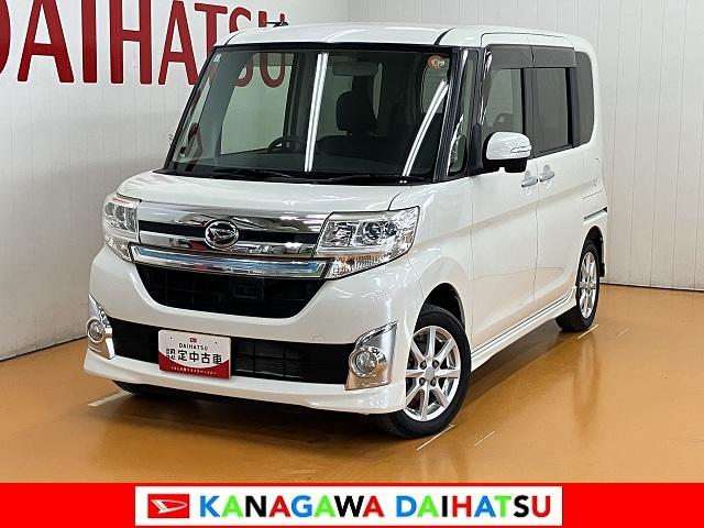 タントカスタムＸ　ＳＡスマアシ　ミラクルオープンドア　両側オートスライドドア　Ｐスタート　エコアイドル　横滑り防止機能　誤発進抑制機能　オートエアコン　キーフリー（神奈川県）の中古車