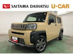 タフトＧ　ダーククロムベンチャー１年保証距離無制限　走行距離４３５５キロ　純正マット　サイドエアバッグ　ＬＥＤヘッドランプ　アイドリングストップ　シートヒーター　オート格納式ドアミラー　電動パーキングブレーキ　キーフリー