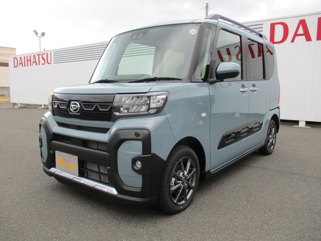 タントファンクロスＲ７年式　届出済み未使用車　左右パワースライドドア　４ｋｍ（福岡県）の中古車