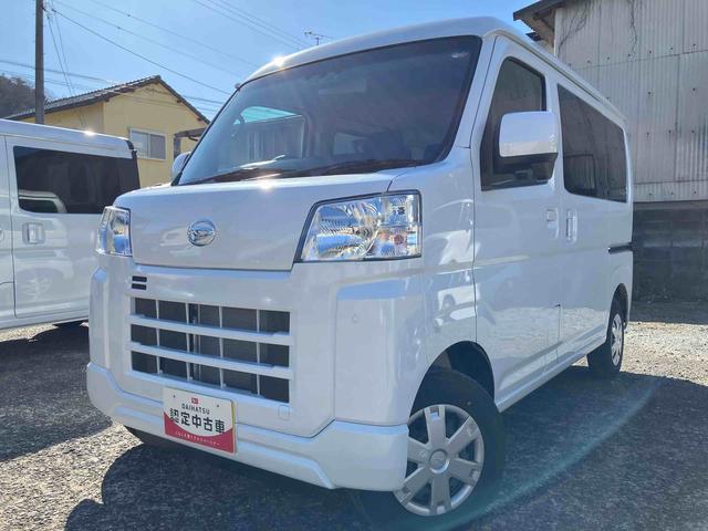 ハイゼットカーゴクルーズスマートアシスト　４ＷＤ　５段ＭＴ　アイドリングストップ　運転席・助手席ＳＲＳエアバッグ　両側スライドドア（福島県）の中古車