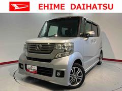 Ｎ−ＢＯＸカスタムＧ・Ａパッケージ社外ナビ　フルセグＴＶ　ＣＤ　Ｂｌｕｅｔｏｏｔｈ　ＥＴＣ　左側電動スライドドア　オートライト　ディスチャージヘッドライト　ベンチシート　プッシュスタート　電動格納ドアミラー　キーフリーシステム