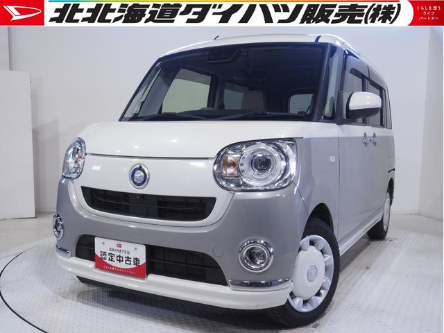 ムーヴキャンバスＧメイクアップＶＳ　ＳＡIII４ＷＤ　両側パワースライドドア　ダイハツ純正ナビ　パノラマモニター　ナビ連動ドライブレコーダー　リモコンエンジンスターター　ＬＥＤヘッドライト　オートライト　オートエアコン　アイドリングストップ（北海道）の中古車