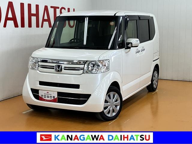 N−BOXG ターボSSパッケージ衝突被害軽減ブレーキシステム 両側オートスライドドア Bカメラ ステアリングスイッチ クルーズコントロール パドルシフト シートヒーター ETC Pスタート キーフリー(神奈川県)の中古車