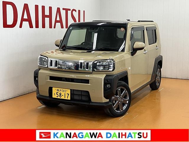 タフトGターボサポカーSワイド適合 ドラレコ スカイフィールトップ 電動パーキングブレーキ 全車速追従機能付ACC ステアリングスイッチ シートヒーター USB接続端子 ETC Pスタート コーナーセンサー(神奈川県)の中古車