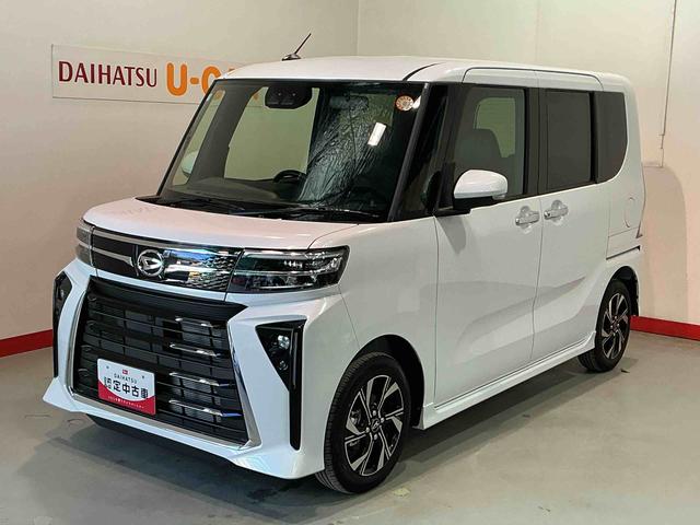 タントカスタムＸキーフリーシステム　ＬＥＤヘッドライト　ＬＥＤフォグランプ　両側電動スライドドア　スマートアシスト　コーナーセンサー　純正アルミホイール　オートライト　運転席助手席シートヒーター（栃木県）の中古車