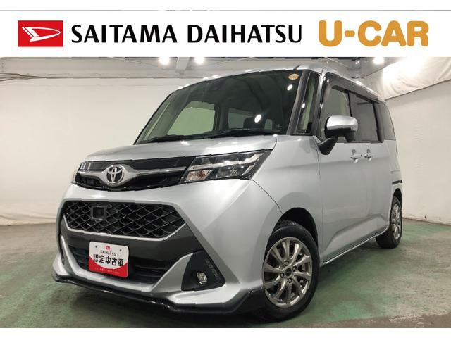 タンクカスタムＧ−Ｔ　走行５４０４７キロ／ナビ／バックカメラ一年保証・走行距離無制限走行５４０４７キロ　フルセグナビ　ブルートゥース　バックカメラ　オートライト　ＬＥＤヘッドライト　両側電動スライドドア（埼玉県）の中古車