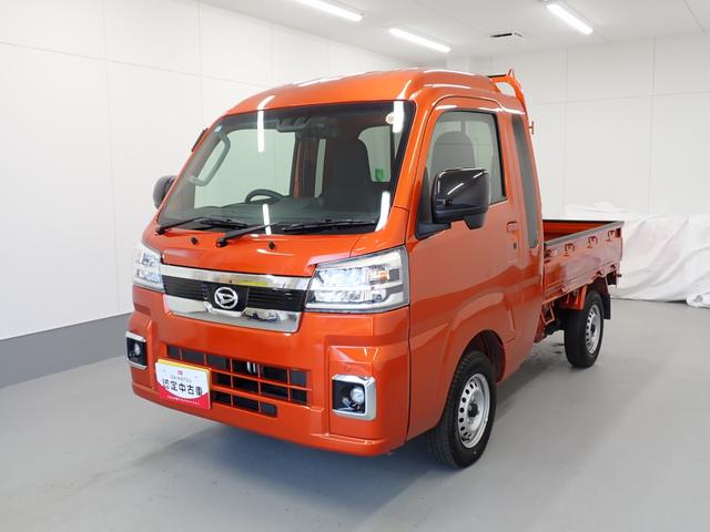 ハイゼットトラックジャンボエクストラ衝突被害軽減ブレーキ　横滑り防止装置　４ＷＤ　ＣＶＴ　エアコン　パワステ　ＬＥＤオートライト　オートハイビーム　アイドリングストップ　キーフリーシステム　ナビ　ドラレコ　バックカメラ　マット（岐阜県）の中古車