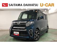 タントカスタムＸスタイルセレクション　走行１０７３９キロ／純正ナビ一年保証・走行距離無制限走行１０７３９キロ　フルセグナビ　ブルートゥース　ＵＳＢ　全周囲カメラ　ドラレコ　クリアランスソナー　オートライト　ＬＥＤヘッドライト　シートヒーター　両側電動スライドドア