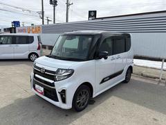 タントカスタムＸセレクション４ＷＤ　純正ナビ　ドライブレコーダー　コーナーセンサー　ＬＥＤヘッドランプ／フォグランプ　オートエアコン／ライト／ハイビーム／電動格納ドアミラー　両側電動スライドドア　運転席・助手席シートヒーター