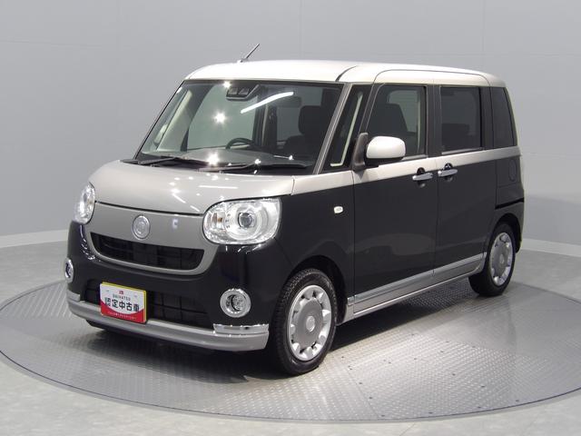 ムーヴキャンバスＧメイクアップ　ＳＡIII４ＷＤ　ＬＥＤヘッドライト　両側パワースライドドア　プッシュボタンスタート　イモビライザー機能付きキーフリーシステム　置き楽ボックス　フルオートエアコン　衝突回避支援システムスマートアシスト（岩手県）の中古車