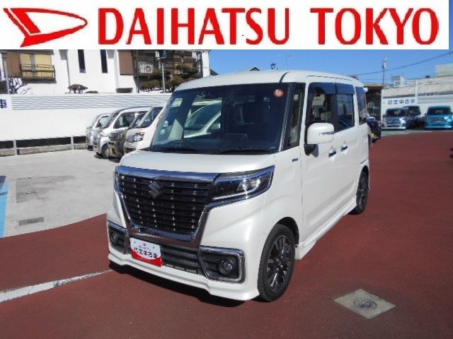 スペーシアカスタムハイブリッドＸＳフルセグナビ・ドラレコ・ＥＴＣ・電動スライドドア・運転席シートヒーター・ＬＥＤヘッドライト（東京都）の中古車