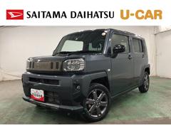 タフトＧターボ　ダーククロムベンチャー　走行２４７０７キロ／マット１年保証距離無制限　走行距離２４７０７キロ　純正マット　サイドエアバッグ　ＬＥＤヘッドランプ　アイドリングストップ　シートヒーター　オート格納式ドアミラー　電動パーキングブレーキ　キーフリー