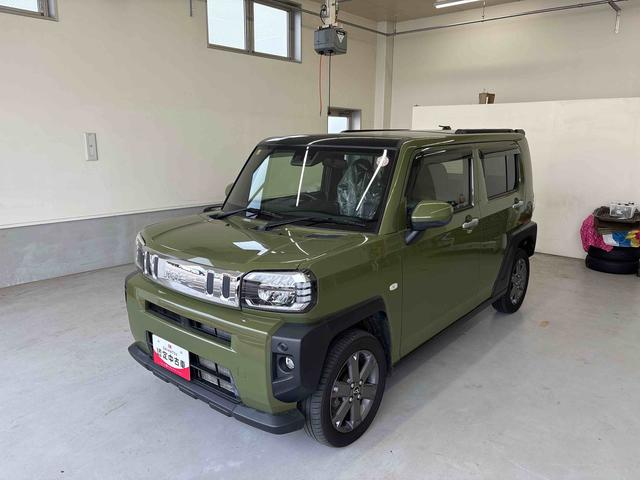 タフトＧターボ４ＷＤ　オーディオレス　ＬＥＤヘッドランプ／フォグランプ　オートエアコン／ライト／ハイビーム／電動ドアミラー　電動パーキングブレーキ　コーナーセンサー　クルーズコントロール　運転席助手席シートヒーター（秋田県）の中古車