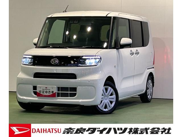 タントＸディスプレイオーディオ　衝突被害軽減ブレーキ　コ−ナ−センサ−　片側電動スライドドア　プッシュボタンスタ−ト　アイドリングストップ機能　シ−トヒ−タ−　バックカメラ　ＬＥＤヘッドライト（奈良県）の中古車