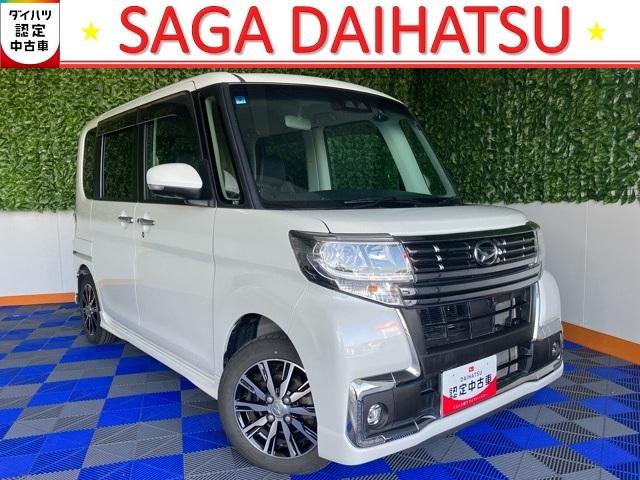 タントカスタムX トップエディションリミテッドSAIII両側電動スライドドア・ドラレコ・パノラマモニター・プッシュボタンスタート・ステアリングスイッチ・オートエアコン・キーフリー・運転席シートヒーター・アルミホイール・パワーウィンドウ(佐賀県)の中古車