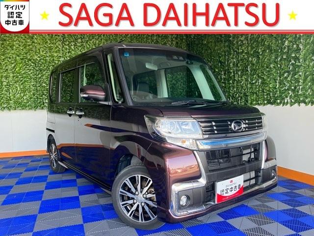 タントカスタムX トップエディションVS SAIII両側電動スライドドア・ETC・ドラレコ・パノラマモニター・プッシュボタンスタート・ステアリングスイッチ・オートエアコン・キーフリー・運転席シートヒーター・アルミホイール・パワーウィンドウ(佐賀県)の中古車