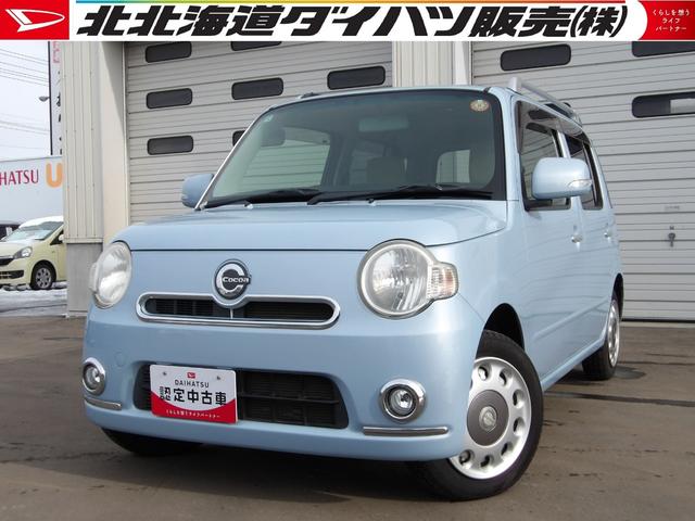 ミラココアココアプラスＸ４ＷＤ　カーナビ　リモコンエンジンスターター　ＥＴＣ車載器　オートエアコン　キーフリーシステム　ドアミラーターンランプ　電動格納ドアミラー（北海道）の中古車