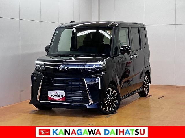 タントカスタムRSサポカーSワイド適合 ミラクルオープンドア 両側オートスライドドア パノラマモニター対応 電動パーキングブレーキ ステアリングスイッチ シートヒーター オートエアコン コーナーセンサー キーフリー(神奈川県)の中古車