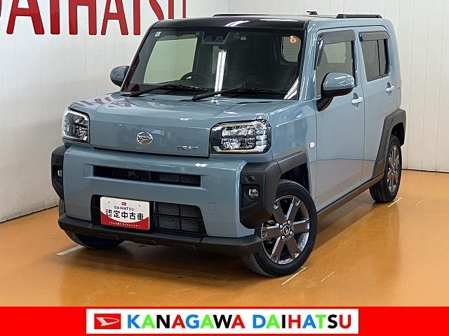 タフトGターボサポカーSワイド適合 ドラレコ スカイフィールトップ 電動パーキングブレーキ 全車速追従機能付ACC ステアリングスイッチ シートヒーター USB接続端子 Pスタート コーナーセンサー ETC(神奈川県)の中古車