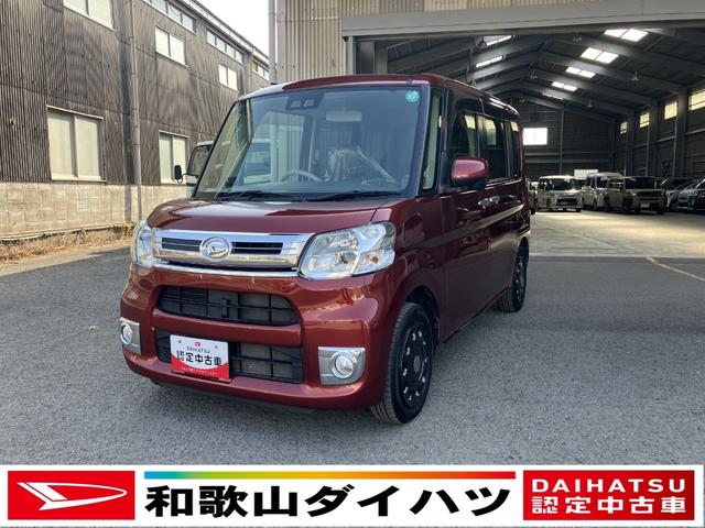 タントＸターボ　ＳＡIII衝突安全ボディ　衝突被害軽減ブレーキ　プッシュスタートボタン　両側パワースライドドア　７インチナビ　バックカメラ　シートヒーター　ミラクルオープンドアＬＥＤヘッドランプ　フォグランプ（和歌山県）の中古車