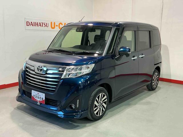 ルーミーカスタムＧナビ　バックモニタ　横滑り防止システム　運転席助手席エアバック　障害物ソナー　電動格納式ミラー　スマ−トキ−　Ａ−ＳＴＯＰ　エアバック　衝突安全ボディ　ＬＥＤライト　キーフリー　Ａライト　イモビ（栃木県）の中古車