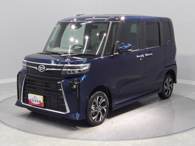 タントカスタムＸ４ＷＤ　シートヒーター　スマートアシスト　ＬＥＤ　両側パワースライドドア　アルミホイール　プッシュスタート　キーフリー　オートエアコン（岩手県）の中古車