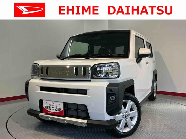 タフトＧ　クロムベンチャー２ＷＤ　オートライト　ＬＥＤヘッドライト　フロントフォグランプ　運転席・助手席シートヒーター　アイドリングストップ車　電動パーキングブレーキ　オートブレーキホールド　オーディオレス　パノラマモニター（愛媛県）の中古車