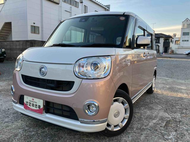 ムーヴキャンバスＧメイクアップ　ＳＡIIスマートアシスト　２ＷＤ　ＣＶＴ　プッシュボタンスタート　ベンチシート　　両側電動スライドドア　バックカメラ　ナビつき　フォグランプ　　アイドリングストップ　運転席・助手席ＳＲＳエアバック（福島県）の中古車