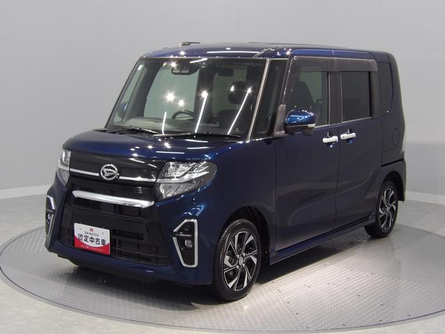 タントカスタムＸ４ＷＤ　両側パワースライドドア　ＬＥＤヘッドライト　運転席＆助手席シートヒーター　オートハイビーム　運転席ロングスライドシート　プッシュボタンスタート　イモビライザー機能付きキーフリーシステム（岩手県）の中古車
