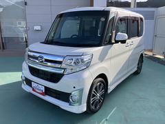 タントカスタムＲＳ　トップエディションＳＡアルミ　ワンオーナー車　ターボ　ＡＢＳ　キーフリー　エアバッグ　スマートキーＰスタート　ＮＡＶＩ