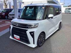 タントカスタムＲＳタ−ボ　インパネシフト　プッシュスタートスイッチ　電子カードキー　電動パーキングブレーキ　衝突軽減ブレーキシステム　車線逸脱　アルミホイール