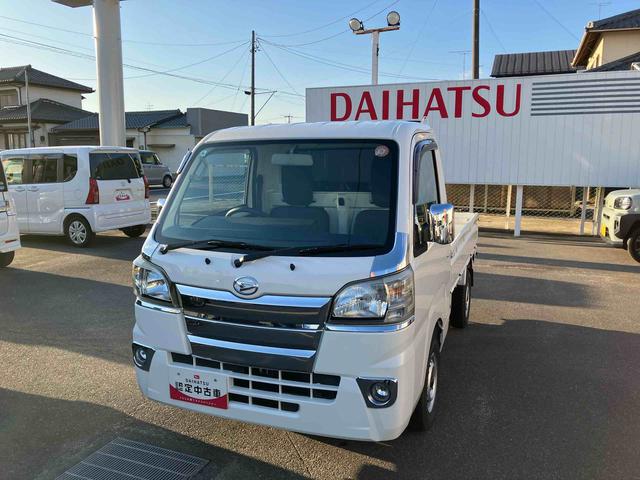 ハイゼットトラックスタンダード　４ＷＤ４ＷＤ　ＣＶＴ　６６０ｃｃ　５速マニュアル　三方開　運転席エアバッグ　エアコン　パワーステアリング（福島県）の中古車