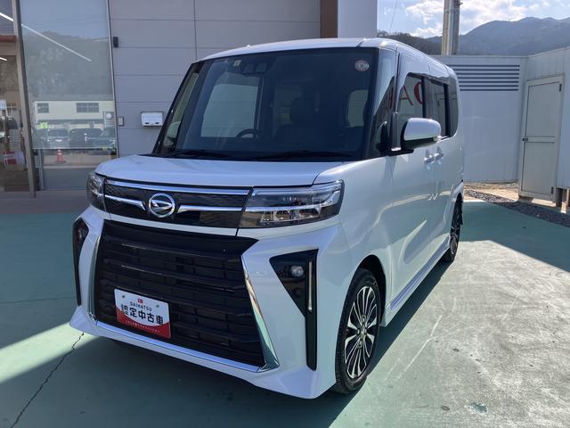 タントカスタムＲＳキーフリーキー　タ−ボ　ＡＢＳ　点検記録簿　アルミホイール　エアバック　スマートキープッシュスタート（山口県）の中古車