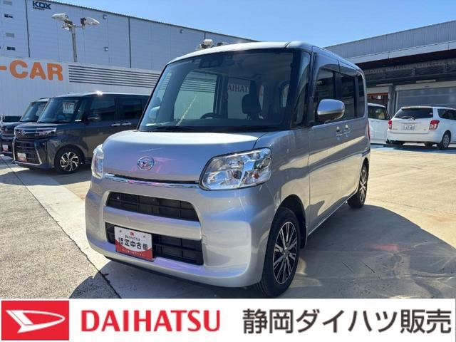 タントＸ　ＶＳ　ＳＡIIIキーフリーシステム　パワースライドドア（左側）　オートエアコン（プッシュ式）　オートライト　ハロゲンヘッドランプ　マルチインフォメーションディスプレイ（静岡県）の中古車