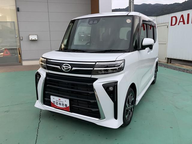 タントカスタムＸ１オーナ　点検記録簿　エアバック付き　キーフリーキー　ナビＴＶ　スマートキー＆プッシュスタート　ＡＢＳ　アルミホイール　禁煙（山口県）の中古車