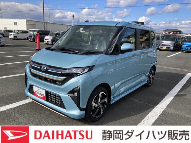 ムーヴＲＳキーフリーシステム　プッシュボタンスタート　ＬＥＤヘッドライト　１５インチアルミホイール　両側パワースライドドア　カラーマルチインフォメーションディスプレイ（静岡県）の中古車