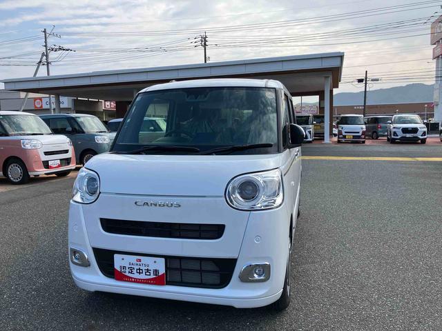 ムーヴキャンバスセオリーＧエアバック　フリーキー　記録簿　ＡＢＳ　スマートキーＰスタート（山口県）の中古車