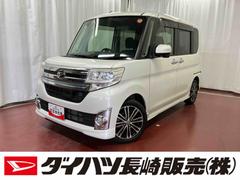 タントカスタムＲＳ　ＳＡ下取車　ターボ　ナビ　バックカメラ　ＥＴＣ　両側電動スライドドア　Ｂｌｕｅｔｏｏｔｈ　フルセグＴＶ　ＤＶＤ　ＵＳＢ入力端子　衝突被害軽減システム　横滑り防止装置　ＬＥＤヘッドランプ