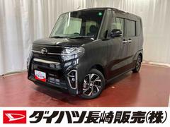 タントカスタムＸセレクション下取車　衝突被害軽減システム　ナビ　前後ドラレコ　バックカメラ　Ｂｌｕｅｔｏｏｔｈ　ＬＥＤヘッドランプ　シートヒーター　ＥＴＣ　スマートキー　ＤＶＤ　アイドリングストップ　オートマチックハイビーム