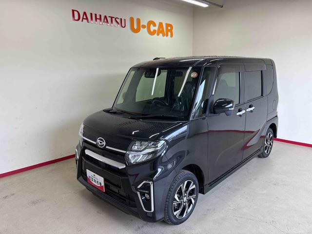 タントカスタムＸ４ＷＤ　オーディオレス　ＬＥＤヘッドライト／フォグランプ　オートエアコン／ライト／ハイビーム／電動ドアミラー　コーナーセンサー　バックカメラ　両側電動スライドドア　運転席・助手席シートヒーター（秋田県）の中古車