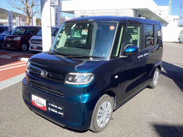 タントＸインパネシフト　プッシュスタートスイッチ　電子カードキー　電動パーキングブレーキ　両側スライド片側電動スライドドア　ＡＢＳ　衝突被害軽減システム　レーンアシスト（鹿児島県）の中古車