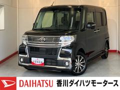 タントカスタムＸ　トップエディションＳＡＩＩＩ　ナビ／ＥＴＣワンオーナー　純正ナビ　純正ＥＴＣ　純正前後ドライブレコーダー　バックモニター　左側パワースライドドア　Ｂｌｕｅｔｏｏｔｈ接続　運転席シートヒーター　純正１４インチアルミホイール　スマアシＩＩＩ