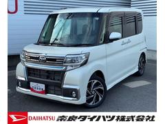 タントカスタムＲＳ　トップエディションＶＳ　ＳＡＩＩＩナビゲーション　ドライブレコーダー　ＥＴＣ　パノラマモニター　ＬＥＤヘッドランプ　運転席シートヒーター　プッシュボタンスタート　アイドリングストップ　両側パワースライドドア　オートエアコン