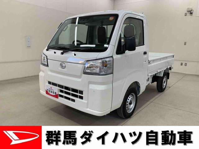ハイゼットトラックスタンダード 4WDオートライト・オートマチックハイビーム・AMFMラジオ・マニュアルエアコン・キーレスエントリー・アイドリングストップ・スマートアシスト(群馬県)の中古車