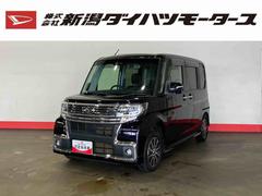 タントカスタムＸ　トップエディションＳＡＩＩＩ（車内　消臭・抗菌　処理済）　衝突被害軽減システム　片側パワースライドドア　ナビ　バックカメラ　アルミホイール　キーフリーシステム