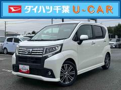 ムーヴカスタム　ＲＳ　ＳＡＩＩターボ　ナビ／ＴＶ／ＢＴ／ＵＳＢ／ＤＶＤ　バックカメラ　ＬＥＤヘッドライト　オートライト　トップシェイドガラス　革巻ステアリング　ステアリングリモコン　キーフリー　盗難防止アラーム　アルミ　スマアシ２