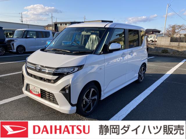 ムーヴＲＳキーフリーシステム　プッシュボタンスタート　ＬＥＤヘッドライト　１５インチアルミホイール　両側パワースライドドア　カラーマルチインフォメーションディスプレイ（静岡県）の中古車