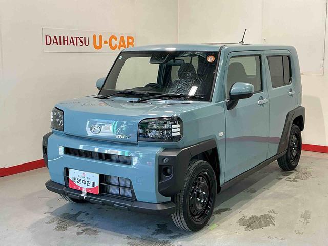 タフトＸキーフリーシステム　スマートアシスト　コーナーセンサー　オートライト　ＬＥＤヘッドライト　電動パーキングブレーキ　オートエアコン　電動格納式ドアミラー（栃木県）の中古車