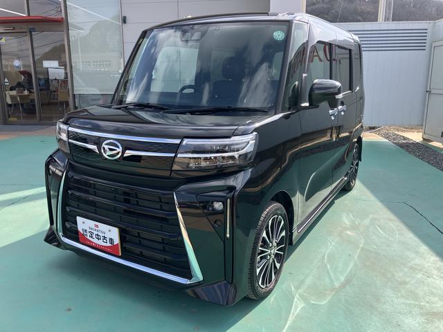 タントカスタムＲＳナビ付き　スマートエントリー　キーフリーキー　１オーナー　ターボ車　アルミホイール　ＡＢＳ　点検記録簿　エアバッグ（山口県）の中古車